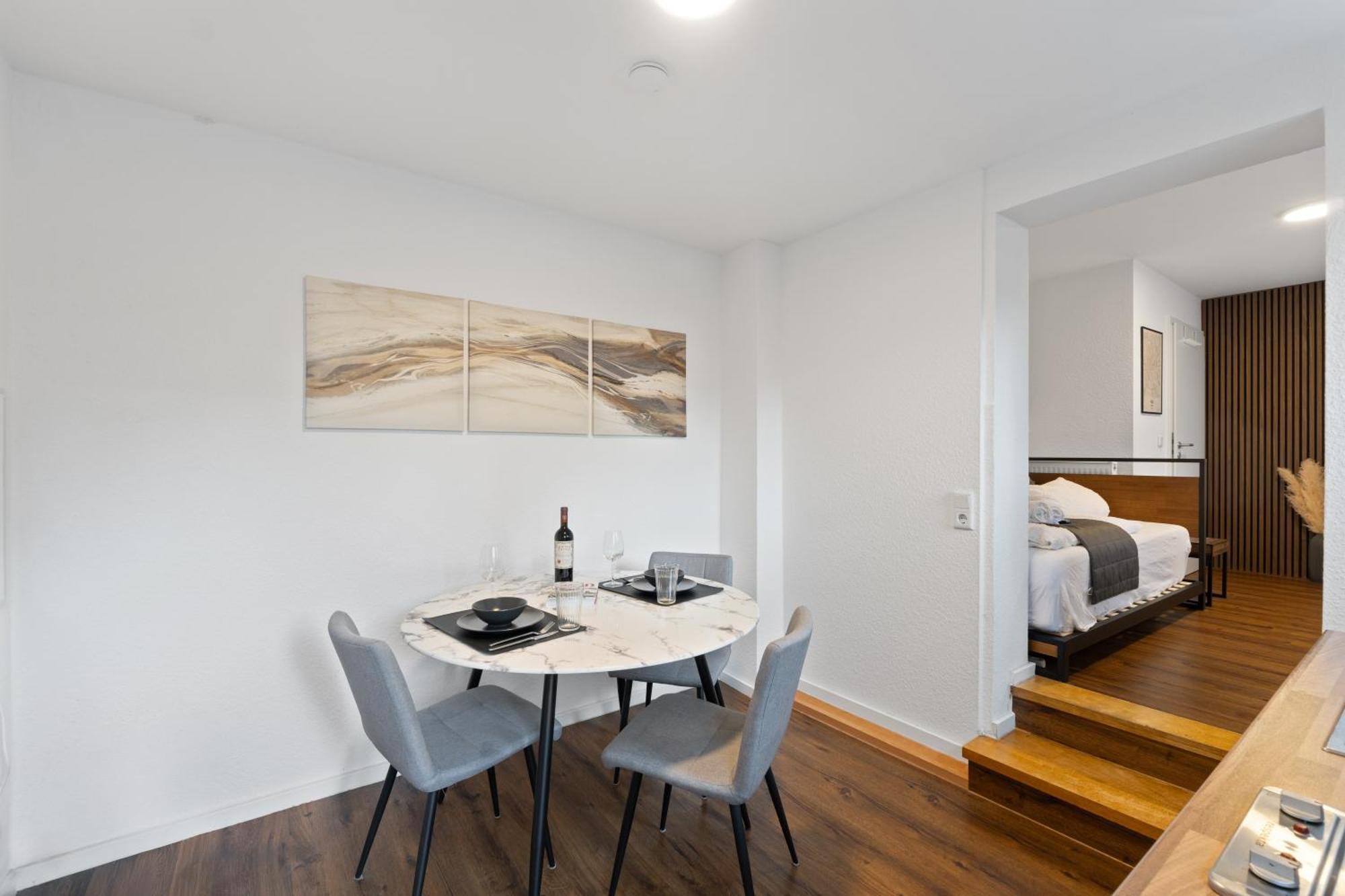 Modernes Apartement Am Rhein In Ruhiger Lage Köln Eksteriør billede